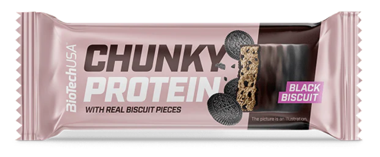 BT Chunky Protein with Black Biscuit 50g