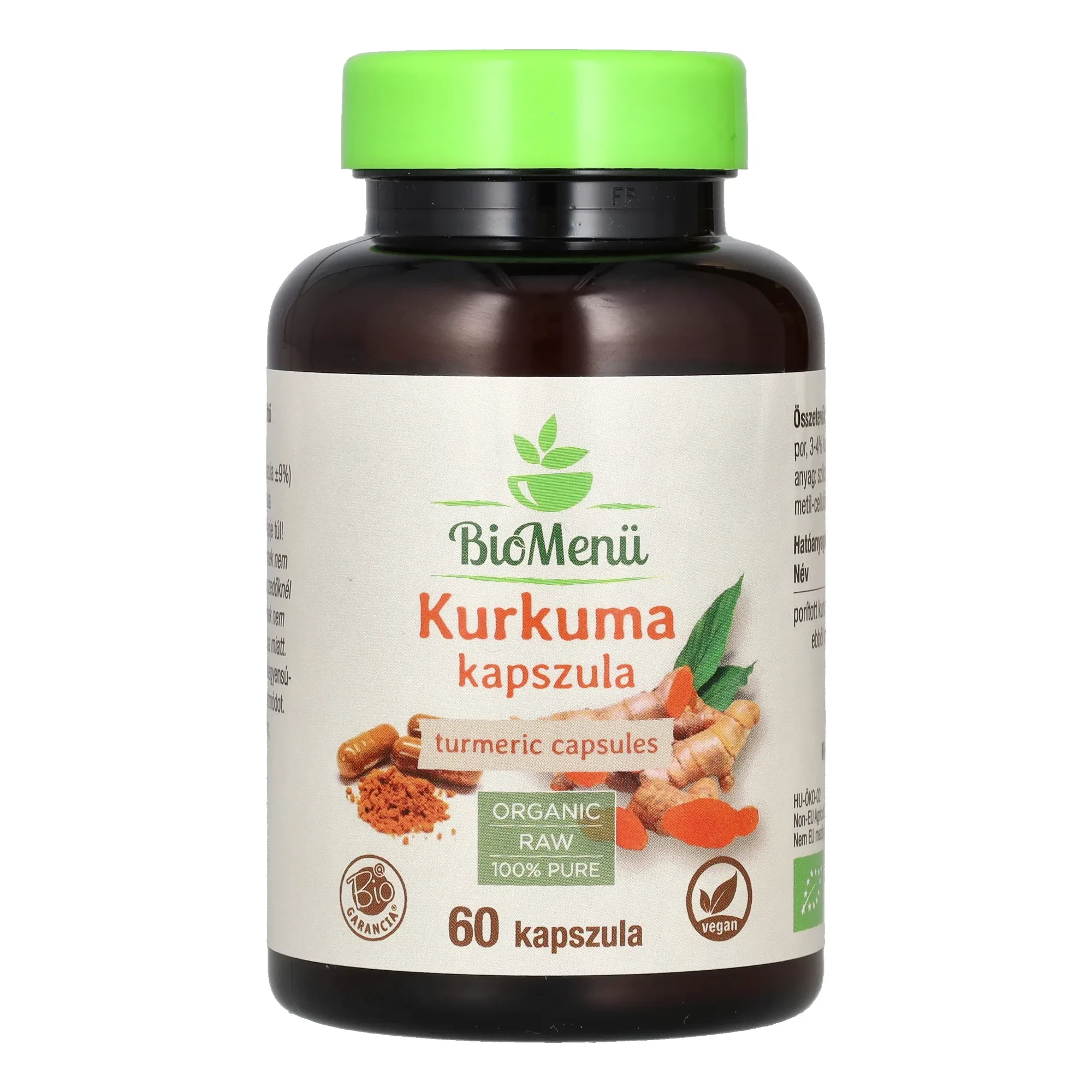 BioMenü BIO KURKUMA kapszula 60 db