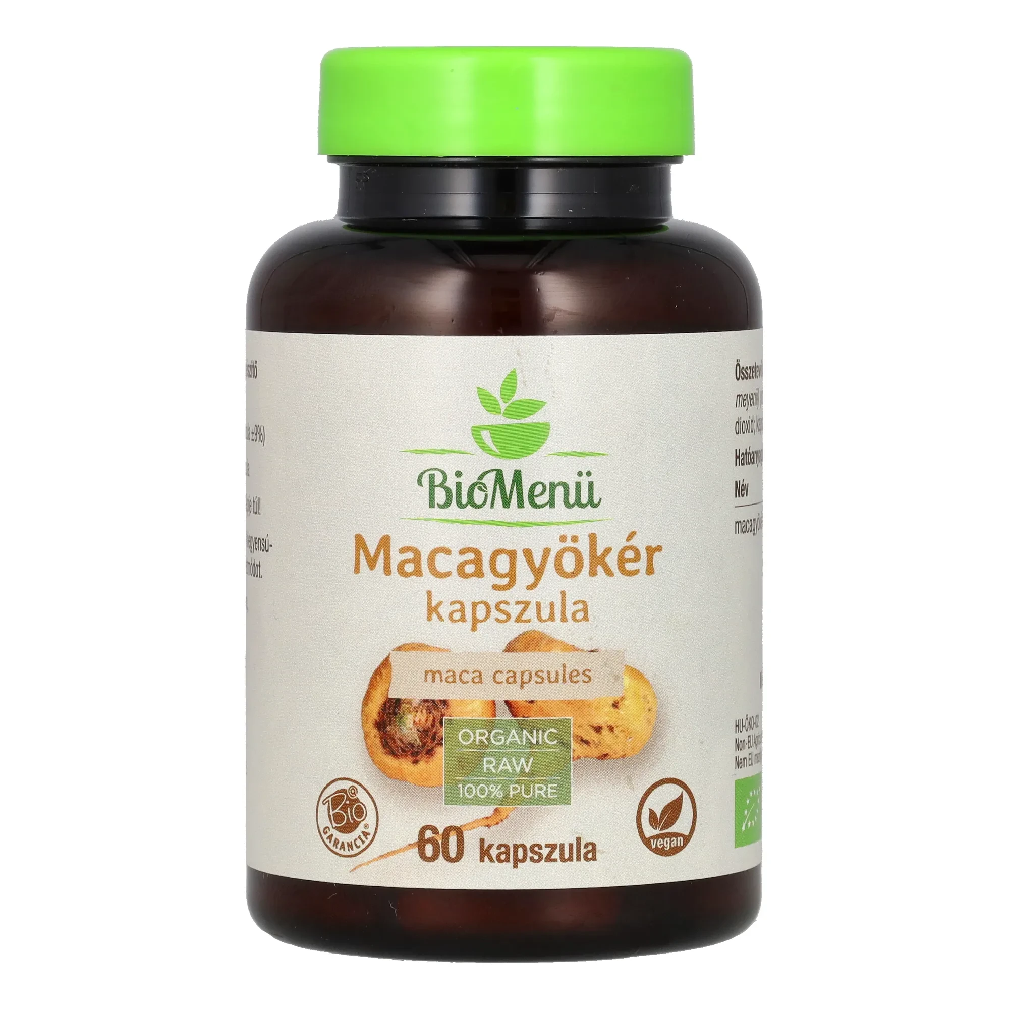 BioMenü Macagyökér kapszula 60db