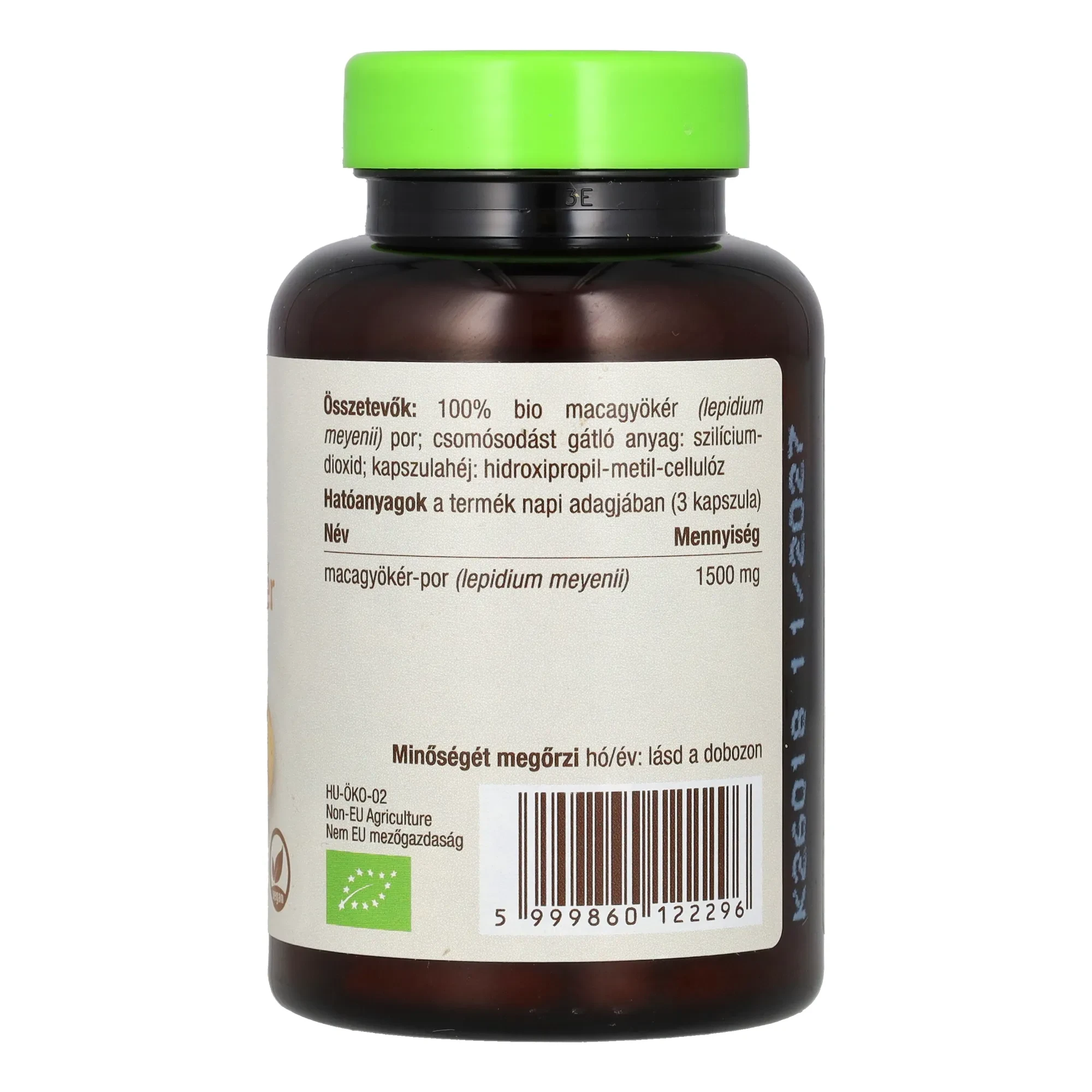 BioMenü Macagyökér kapszula 60db