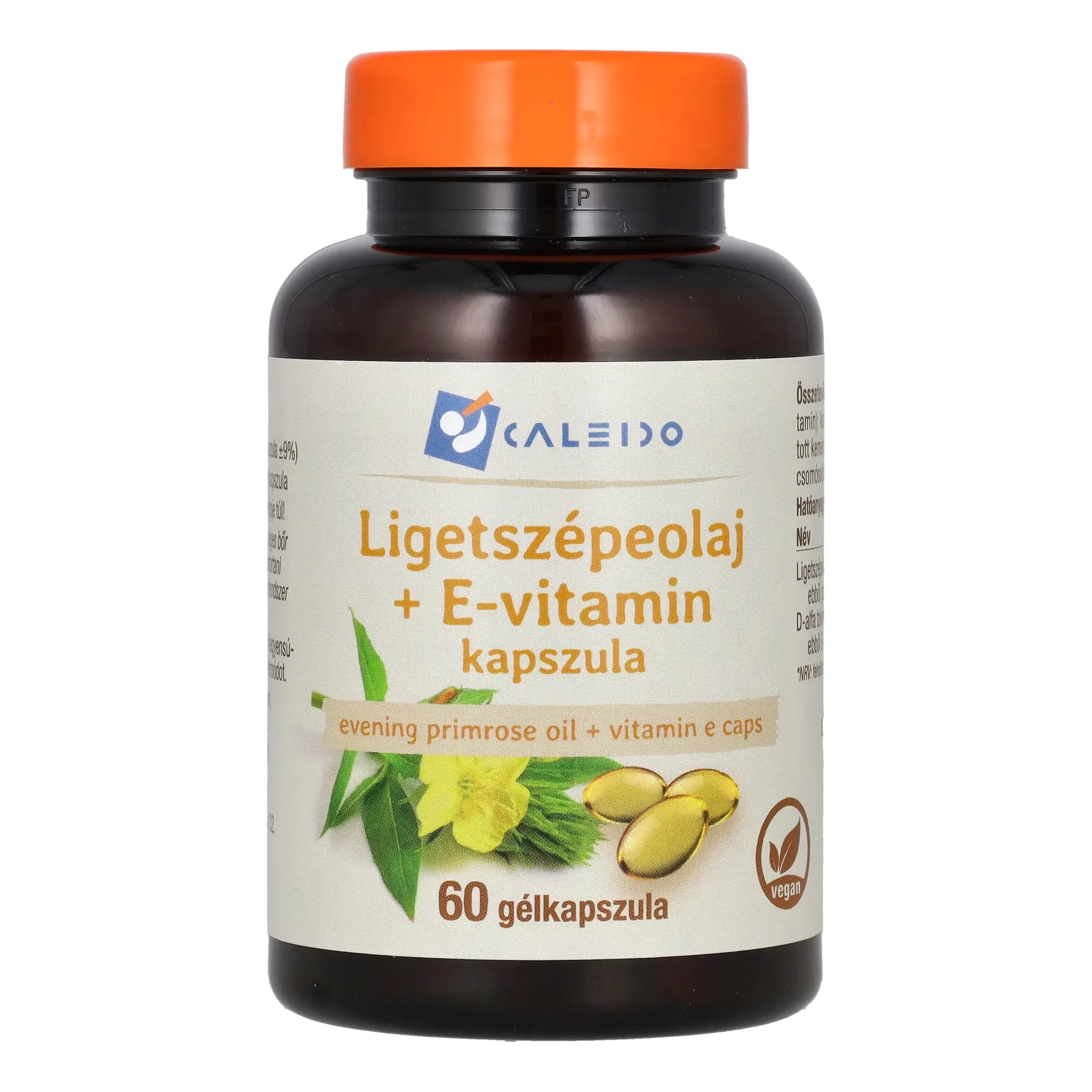Caleido LIGETSZÉPEOLAJ + E-VITAMIN gélkapszula 60 db