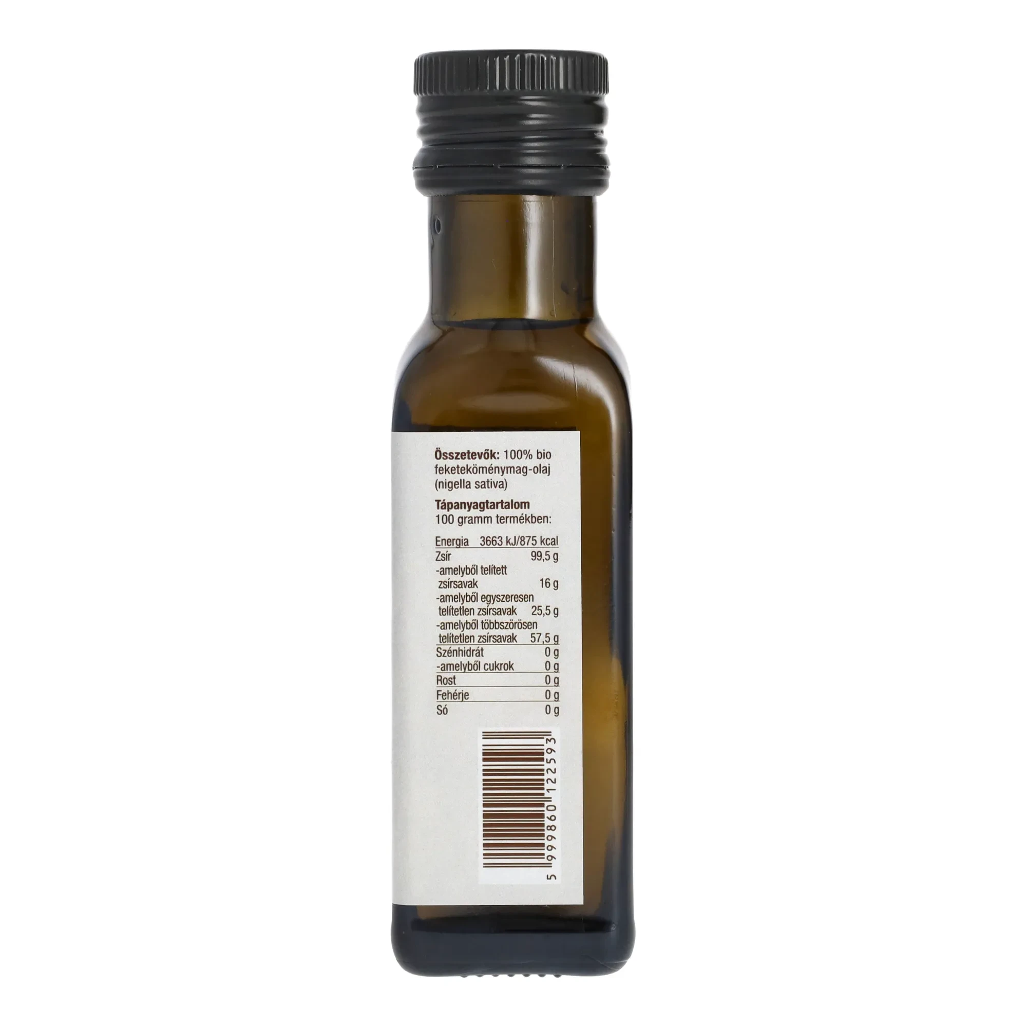 BioMenü BIO FEKETEKÖMÉNYMAG-OLAJ 100 ml
