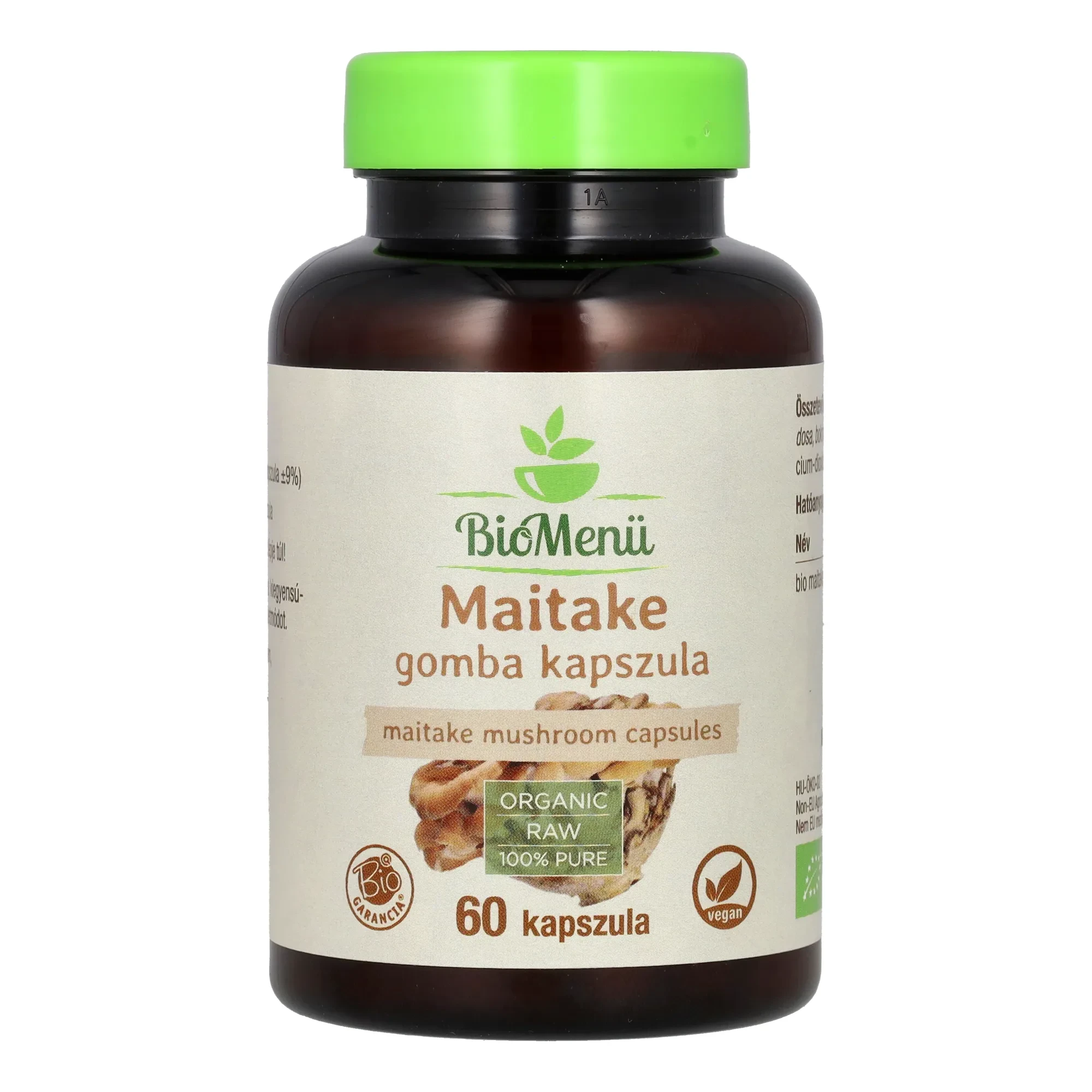 BioMenü BIO MAITAKE gomba kapszula 60 db