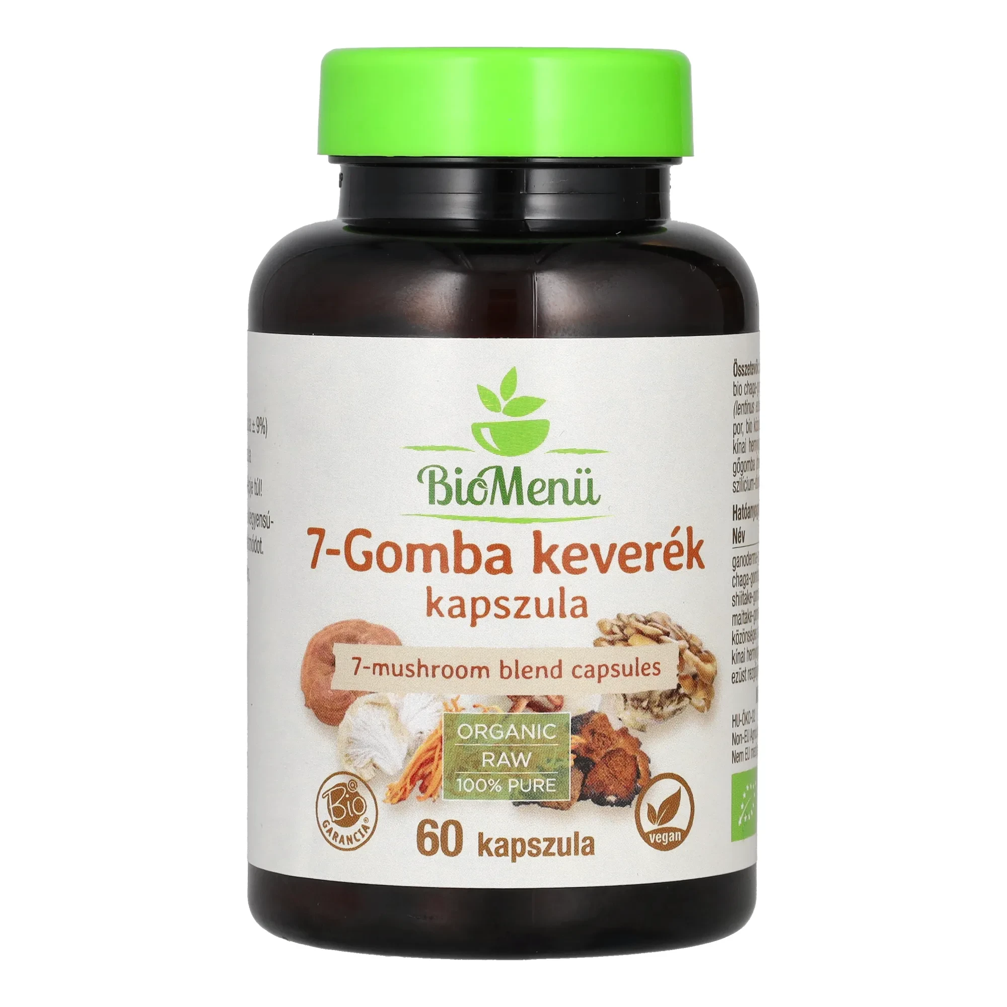 BioMenü BIO 7-GOMBA keverék kapszula 60 db