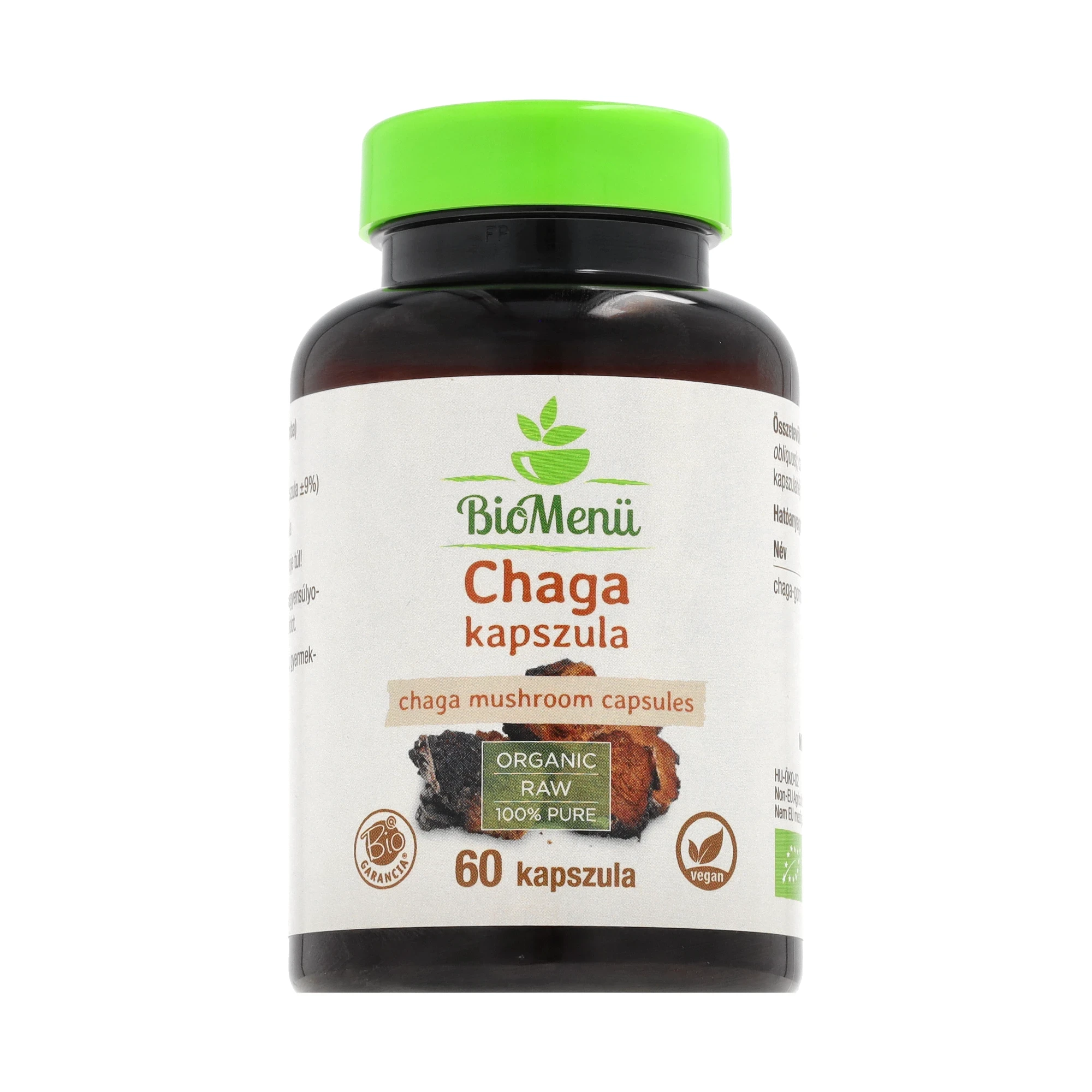 BioMenü BIO CHAGA kapszula 60 db