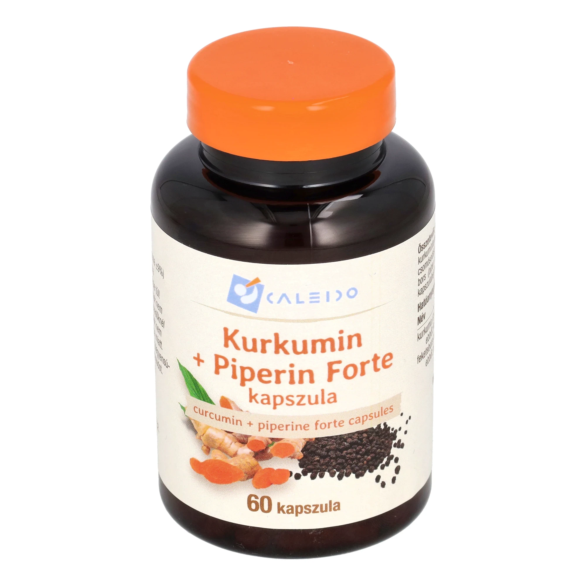 Caleido Kurkumin+Piperin Forte kapszula 60 db