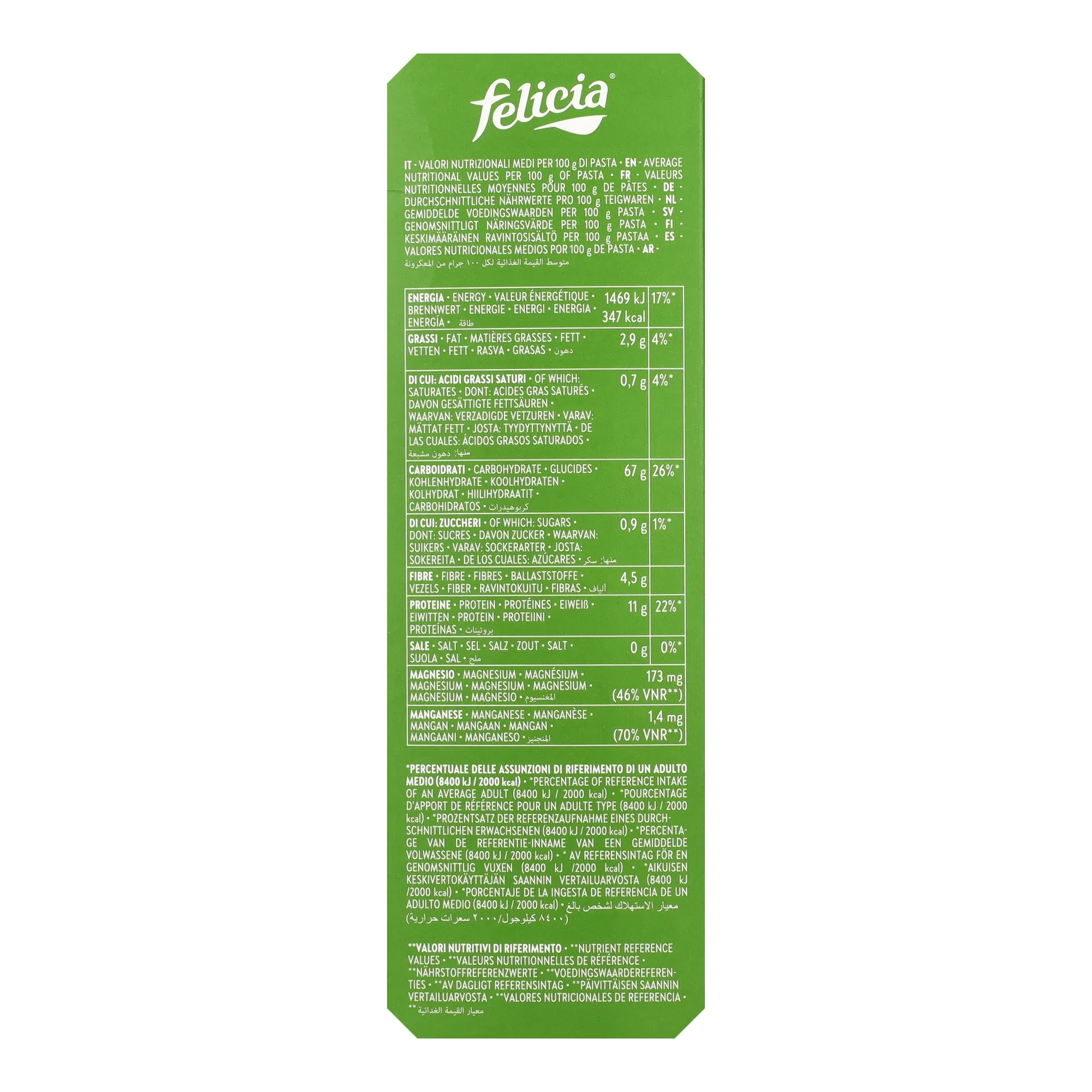 Felicia Bio hajdina penne 250g