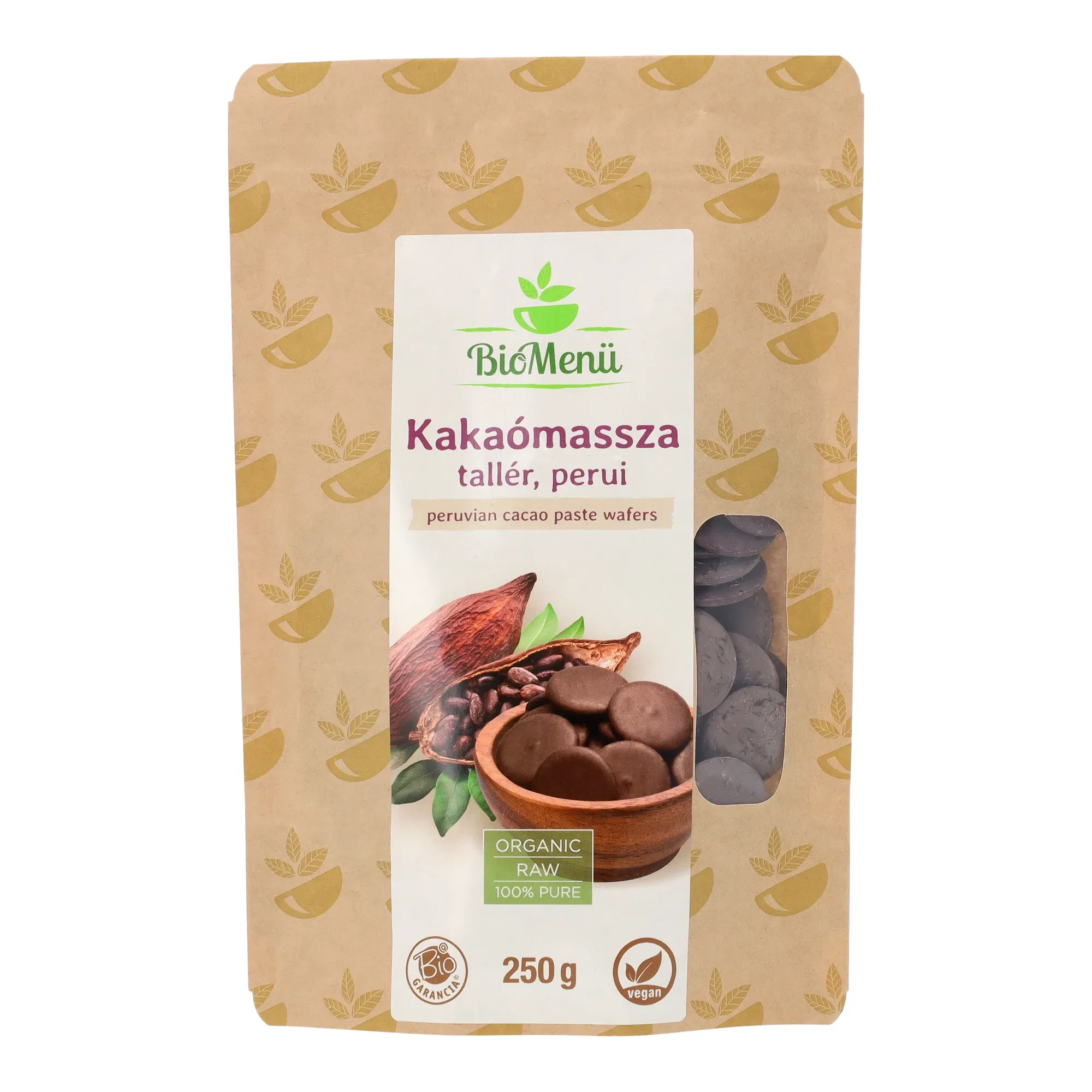 BIO KAKAÓMASSZA tallér perui 250 g