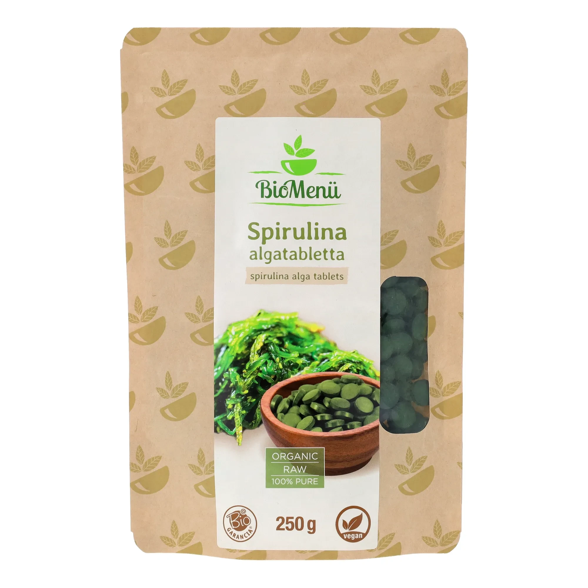 BioMenü BIO SPIRULINA tabletta 250 g