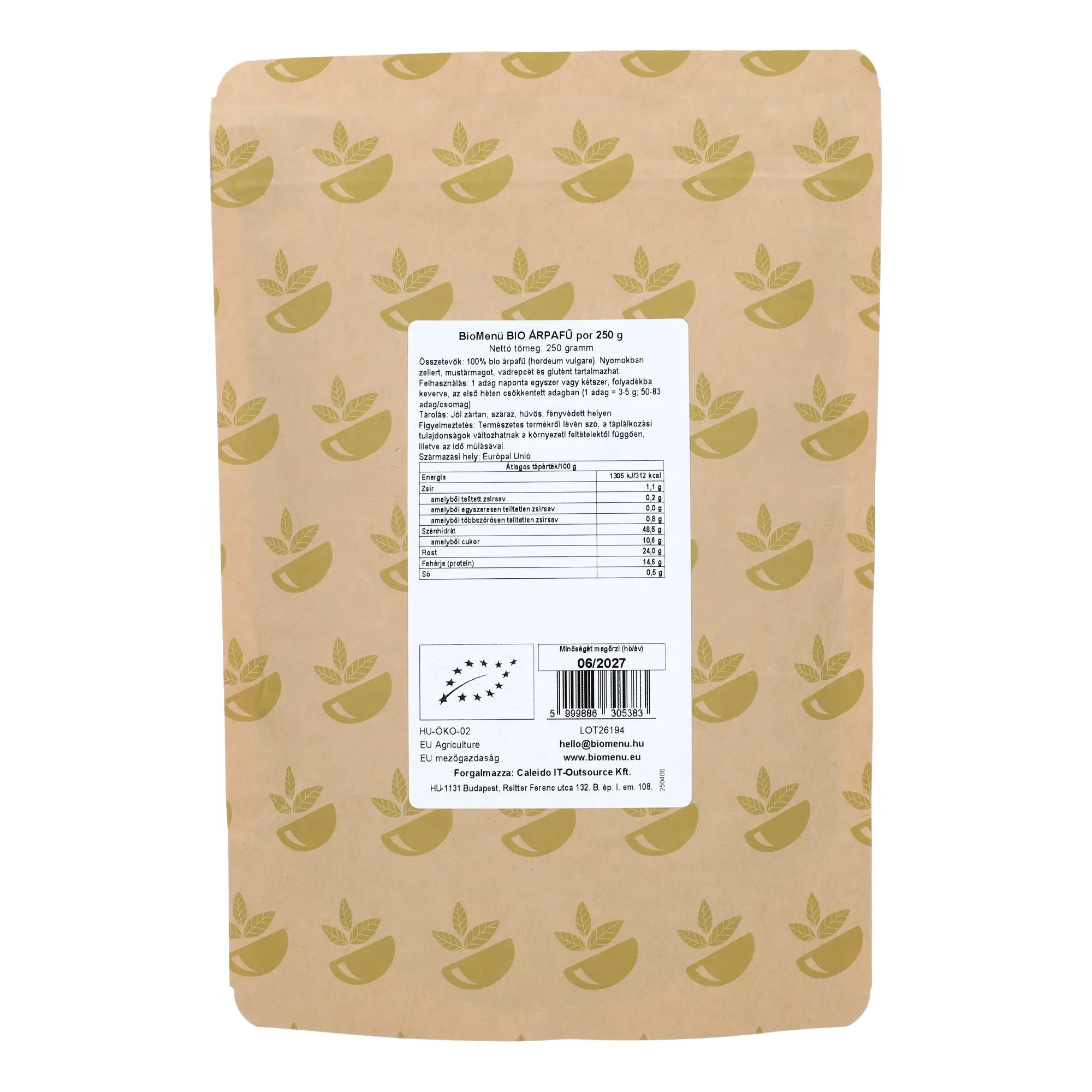 BIO ÁRPAFŰ por 250 g