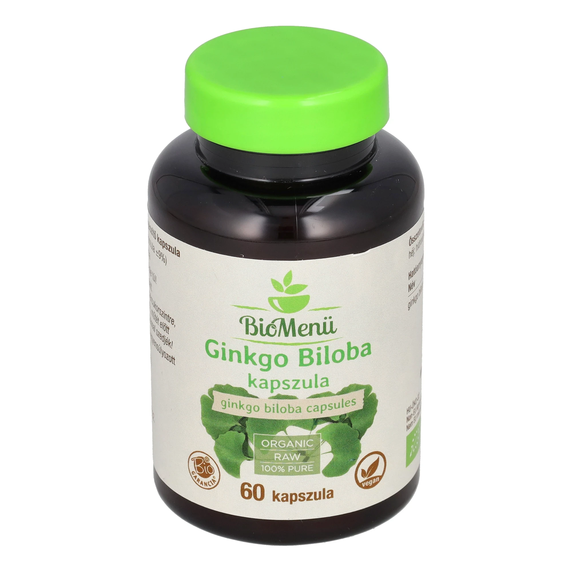 BioMenü BIO Ginkgo Biloba kapszula 60 db