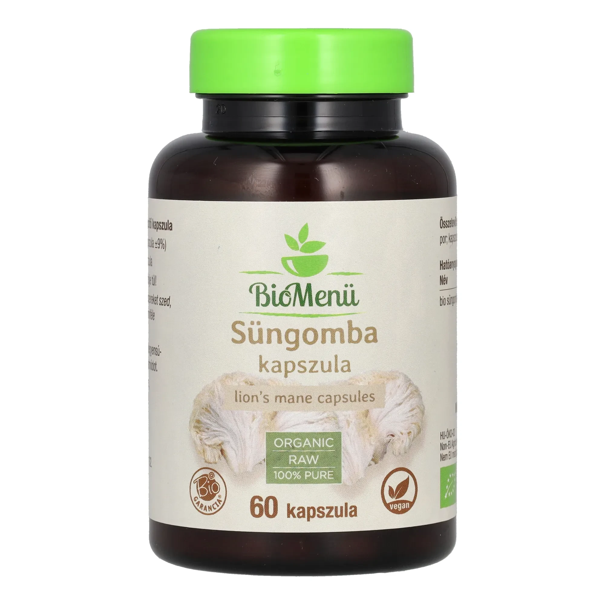 BioMenü BIO Süngomba kapszula 60 db