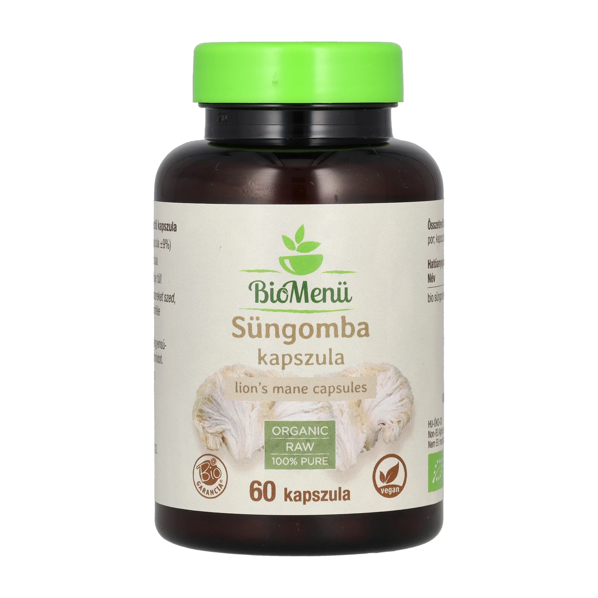 BioMenü BIO Süngomba kapszula 60 db
