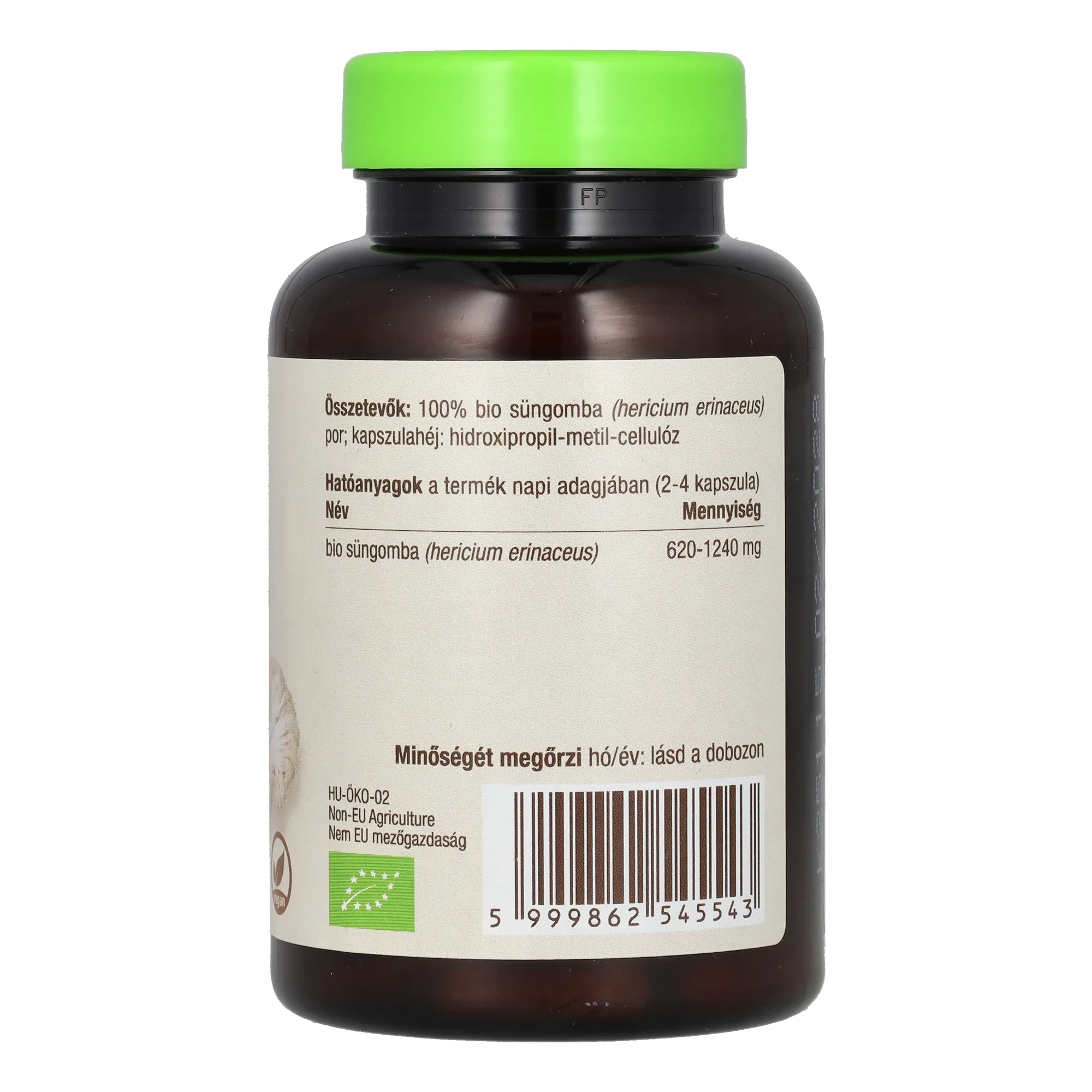 BioMenü BIO Süngomba kapszula 60 db