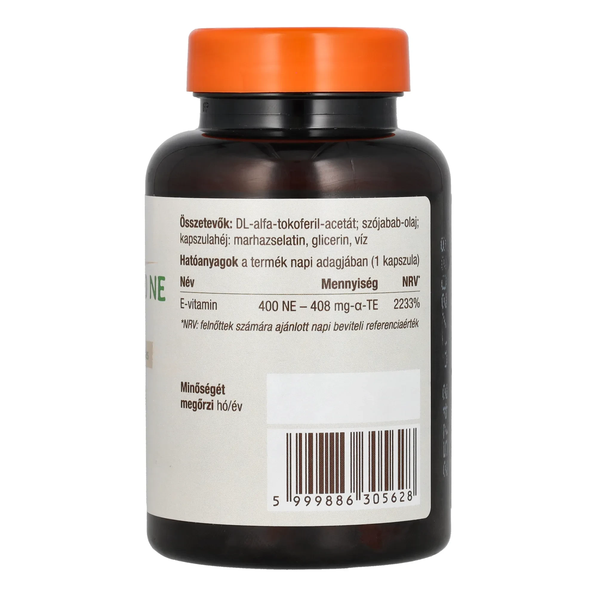 E-VITAMIN 400 NE gélkapszula 60 db