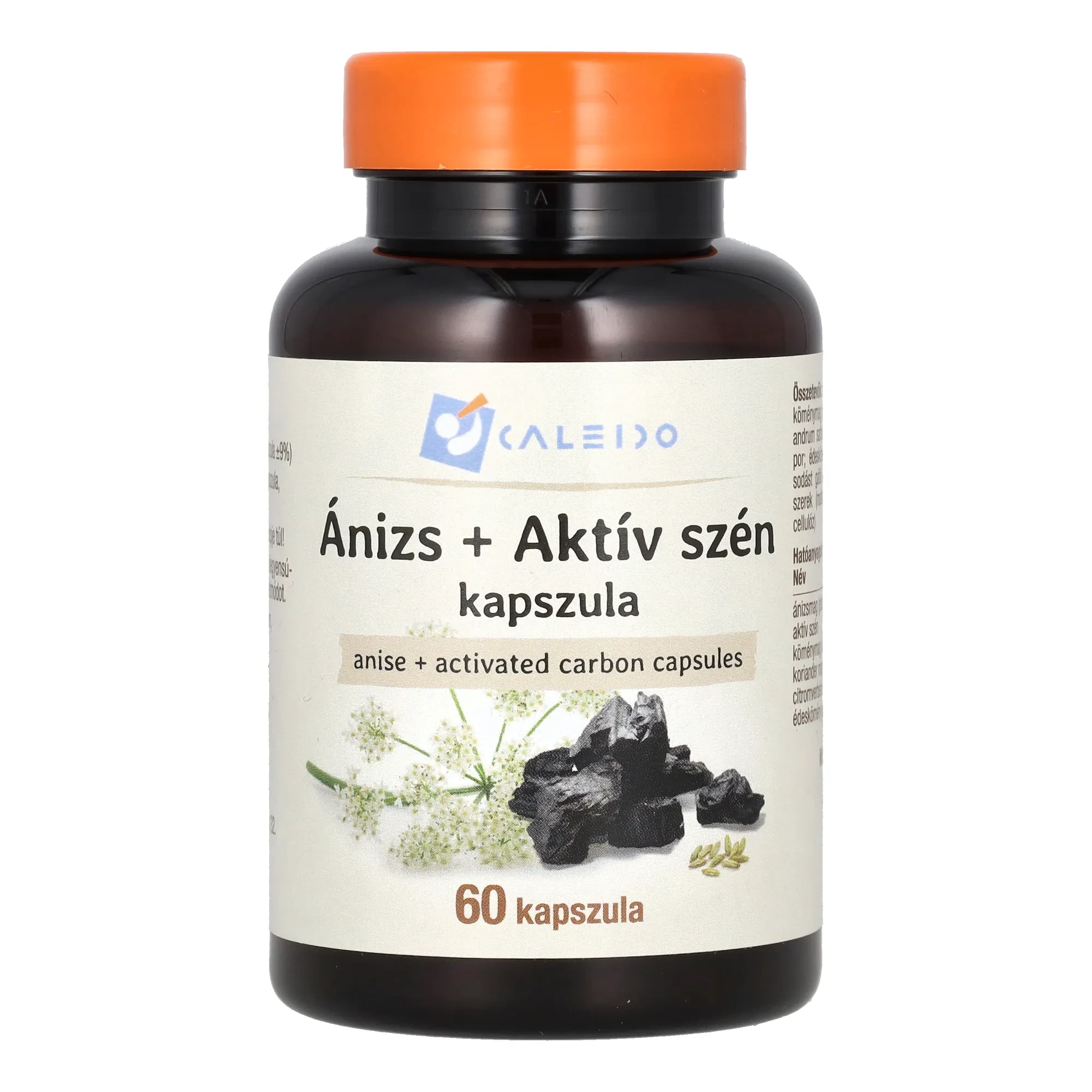 Caleido ÁNIZS + AKTÍV SZÉN kapszula 60 db