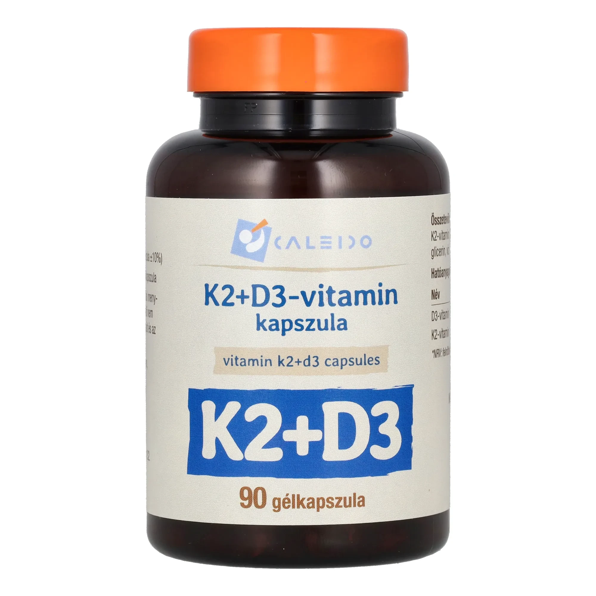 Caleido K2+D3 Vitamin kapszula 90 db