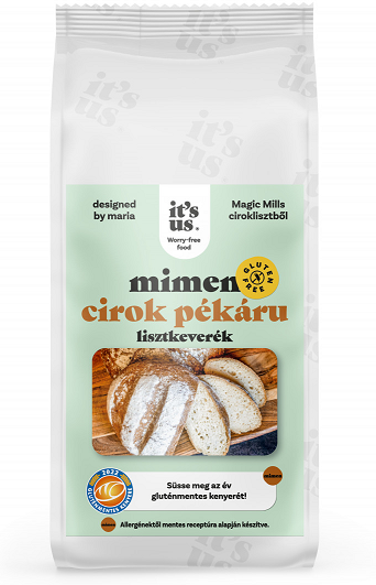 it's us MIMEN cirok pékáru gluténmentes lisztkeverék 500g