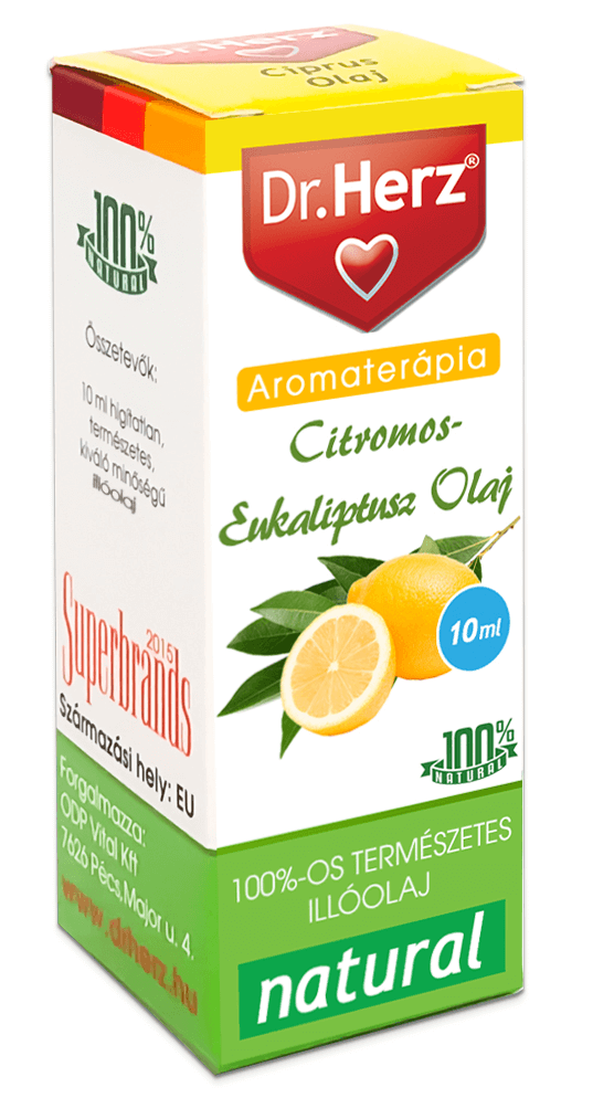 DR Herz Citromos-eukaliptusz illóolaj 10ml