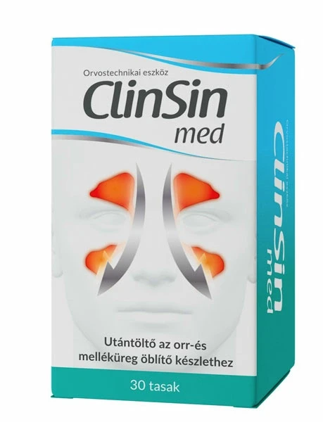 ClinSin med - Utántöltő az orr- és melléküreg öblítő készlethez
