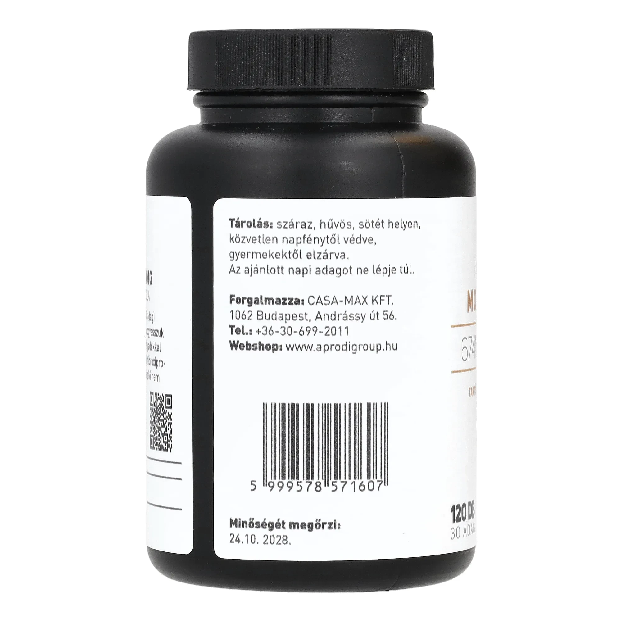 Apródi Kreatin Monohidrát 674 mg 120 db Kapszula
