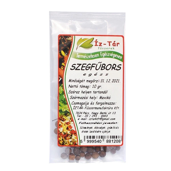 Íz Tár szegfűbors egész 10g