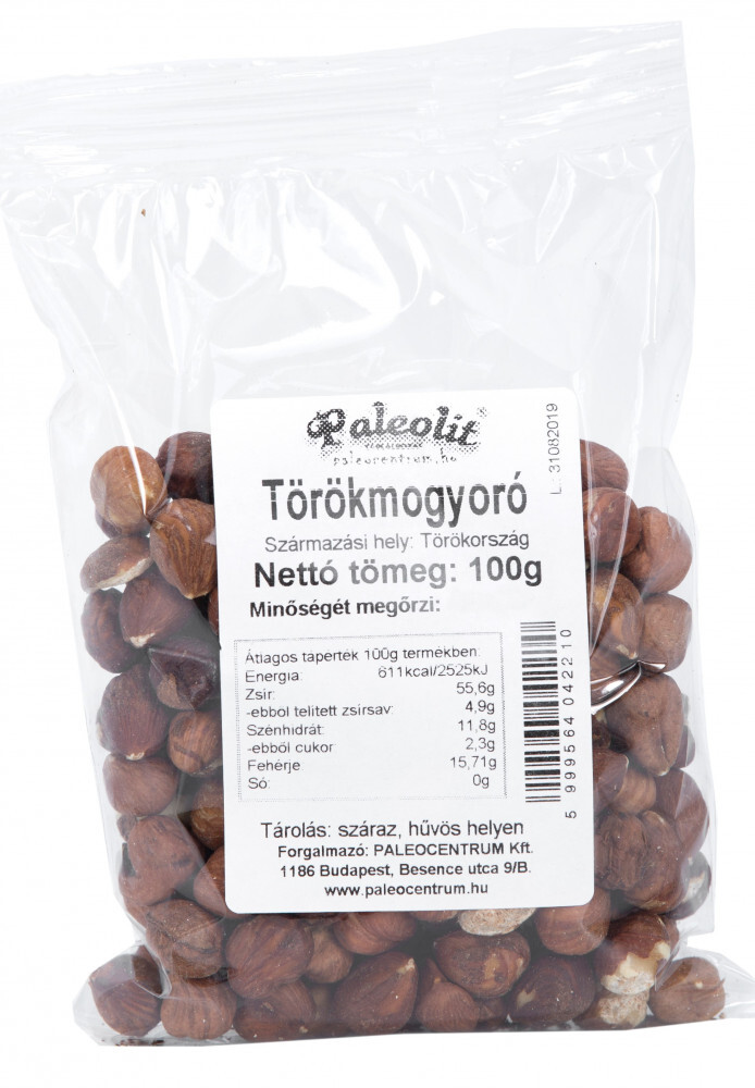 Törökmogyoró natúr 100g Paleolit