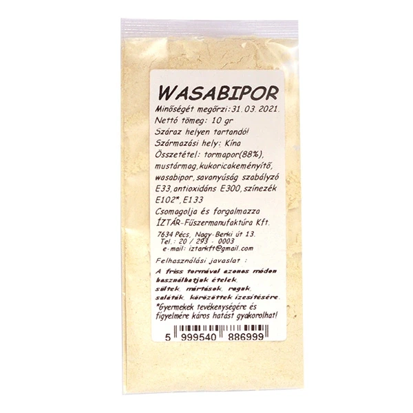 Íz Tár wasabi őrölt 10g