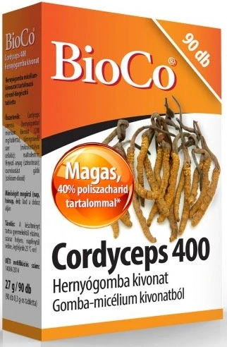 BioCo Cordyceps tabletta 90db 400mg