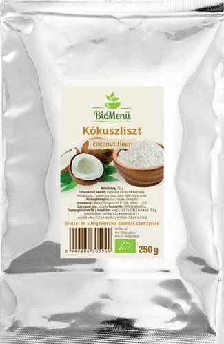 BioMenü Bio Kókuszliszt 250 g