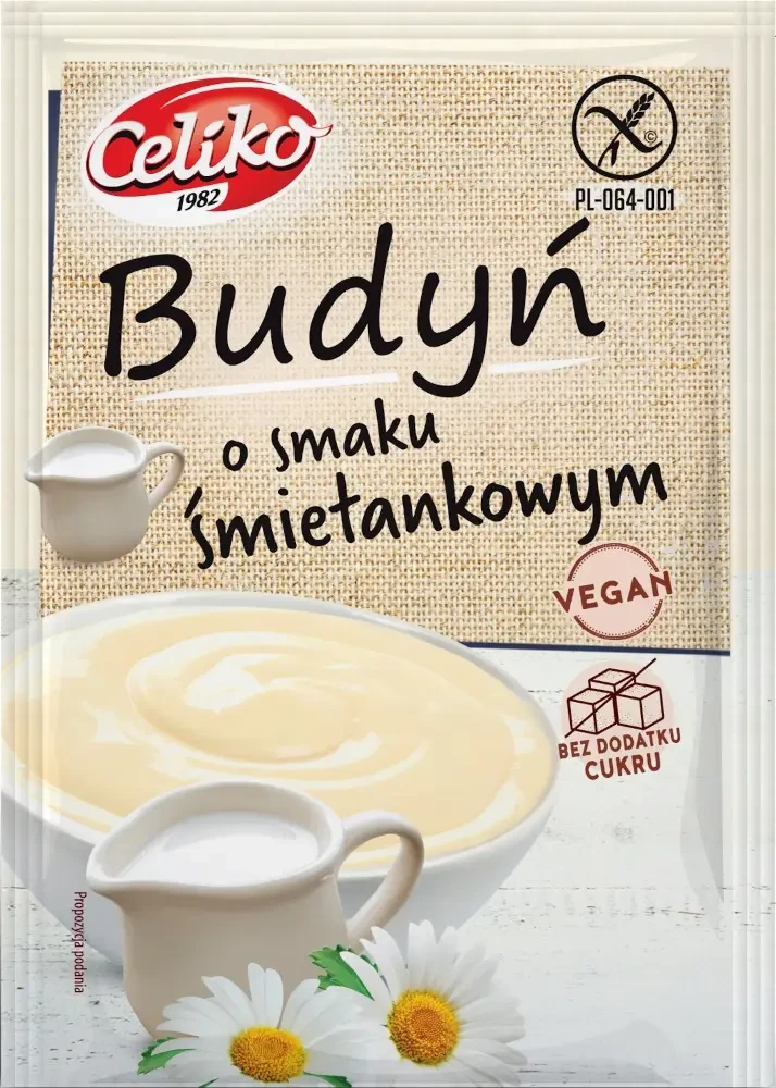 Celiko Gluténmentes Puding Tejszín ízű 40g