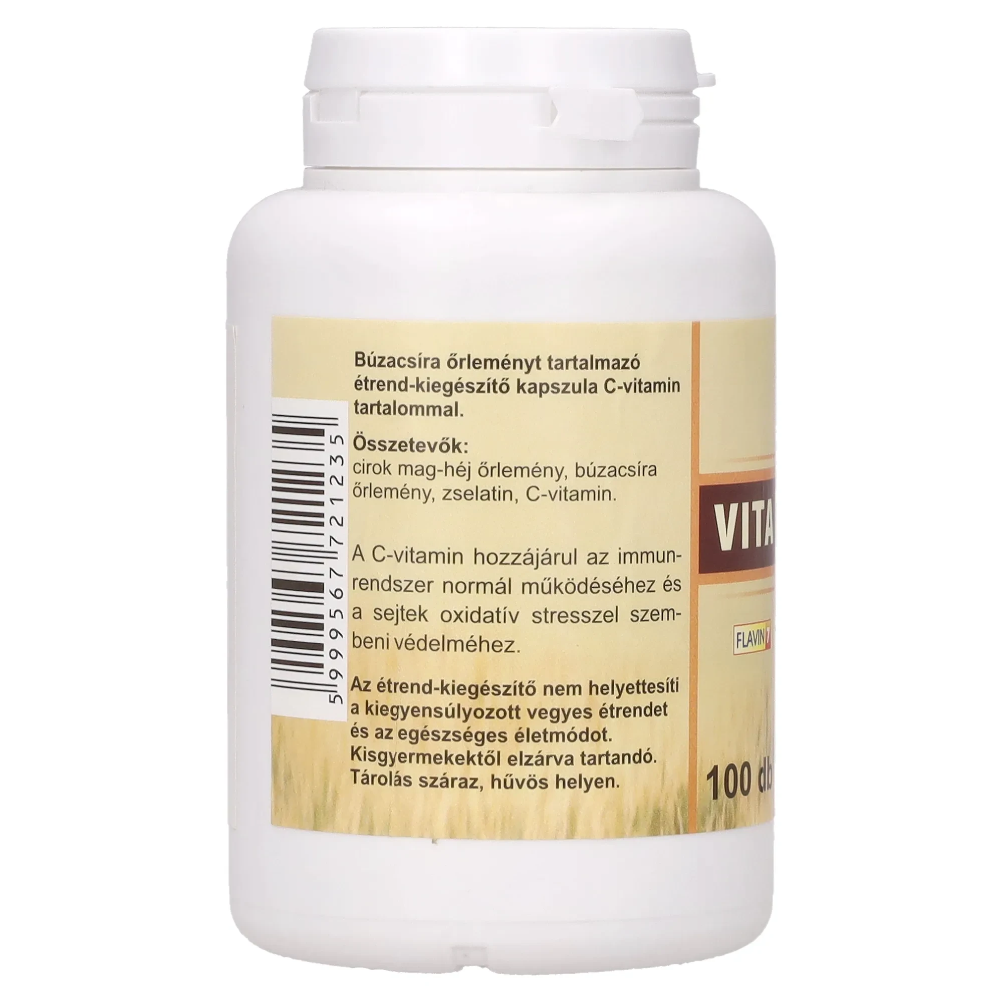 Bio+Active Búzacsíra kapszula F 100db