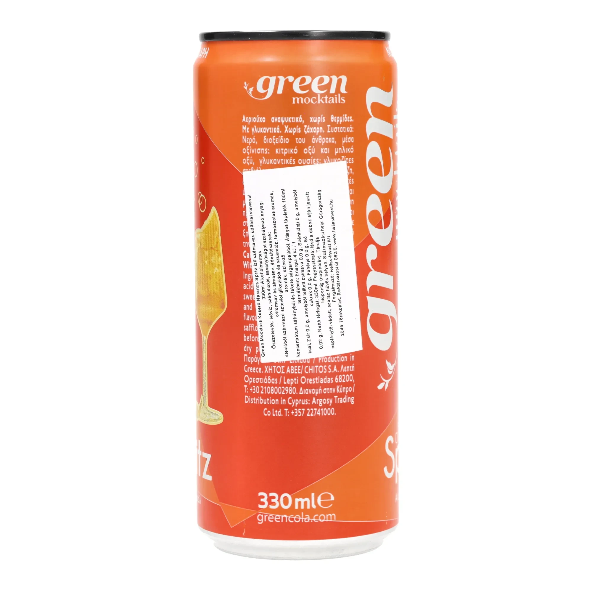 GREEN Bitter Orange Spritz Dobozos 330ml
