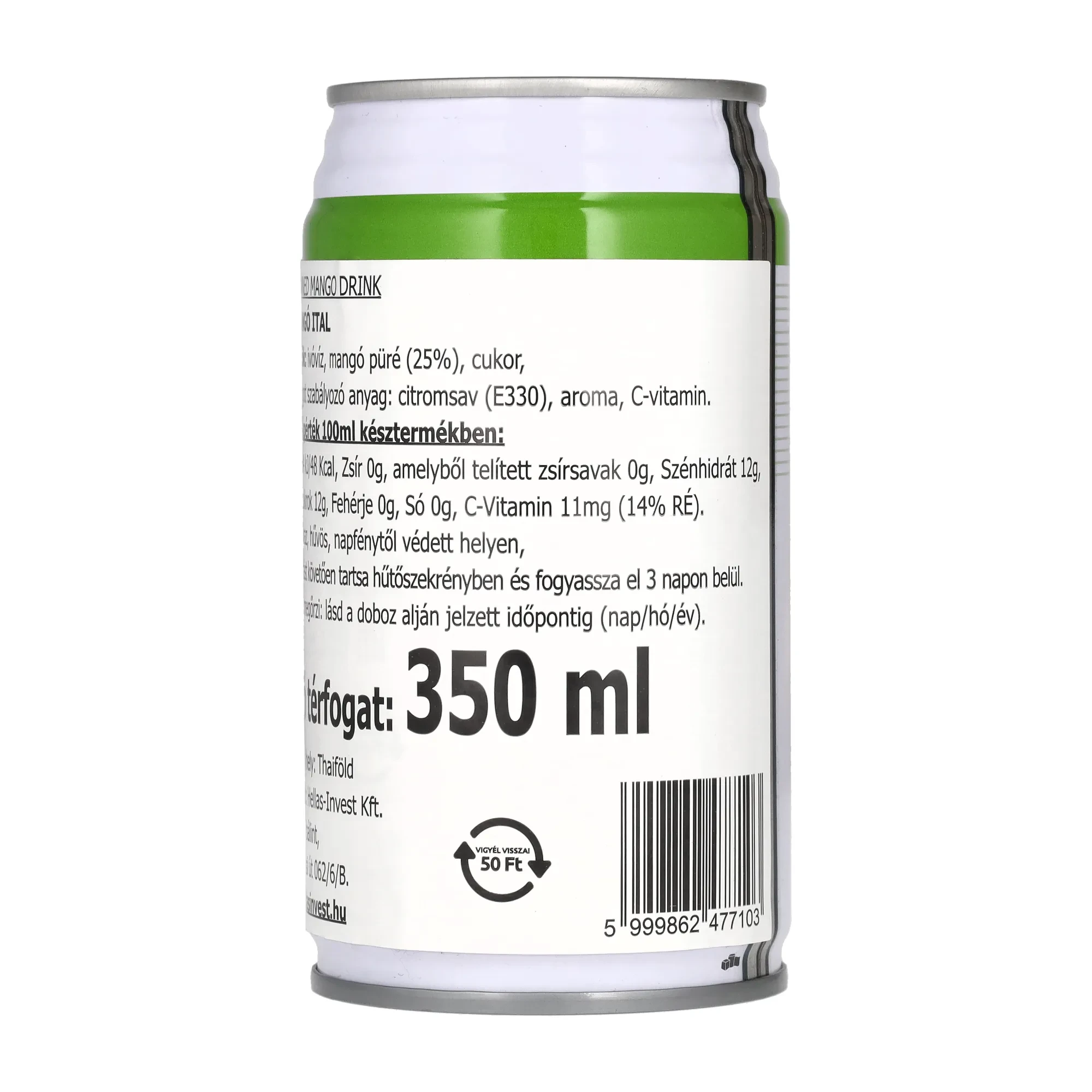 FOCO Mangó Ital can 350 ml