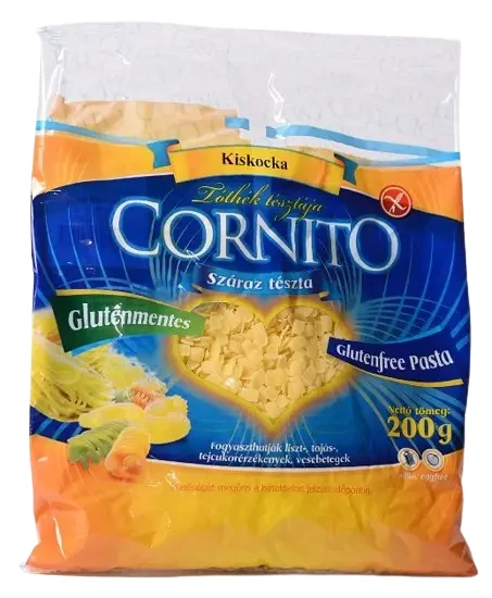 Cornito Kiskocka - Gluténmentes száraztészta 200 g