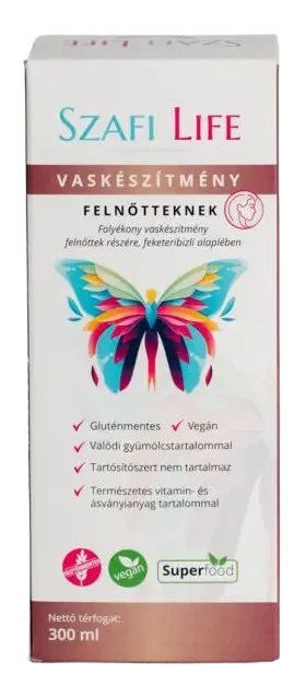 Szafi Life Vaskészítmény felnőtteknek 300ml