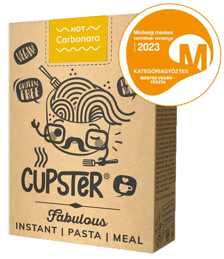 Cupster Instant Tészta/Pasta Not Carbonara 91 g