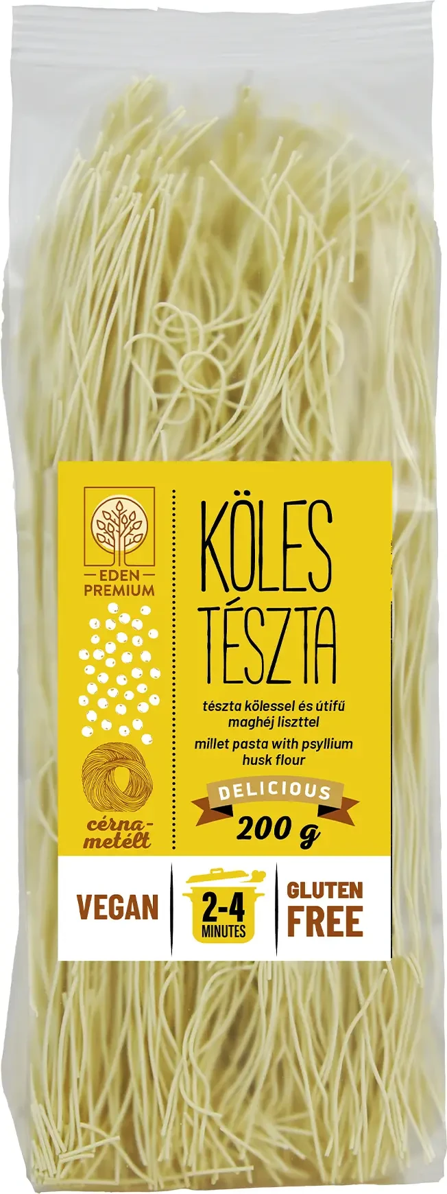 Éden Prémium kölestészta cérnametélt 200g