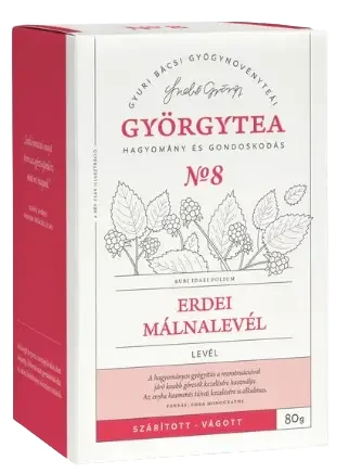 Györgytea Erdei Málnalevél 80 g