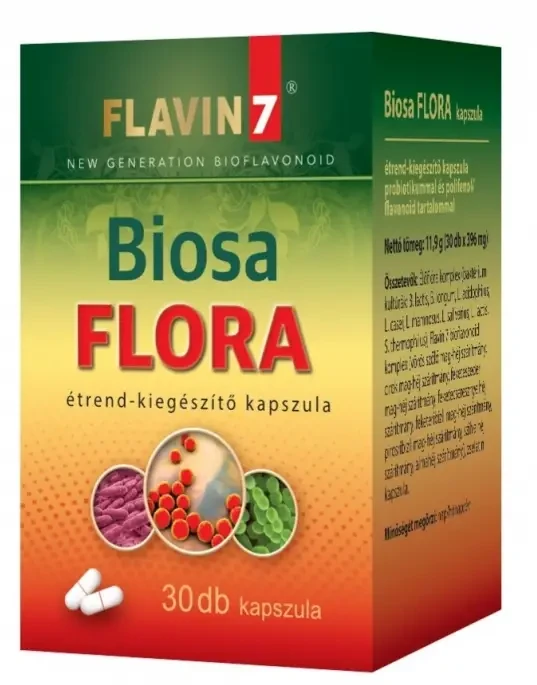Flavin 7 Biosa Flora kapszula 30 db