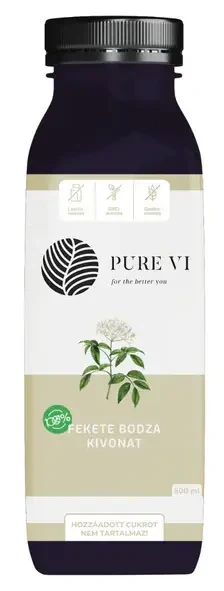 Pure Vi Fekete Bodza kivonat 500 ml