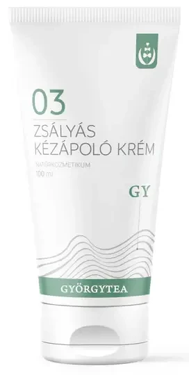 Györgytea Zsályás kézápoló krém 100 ml