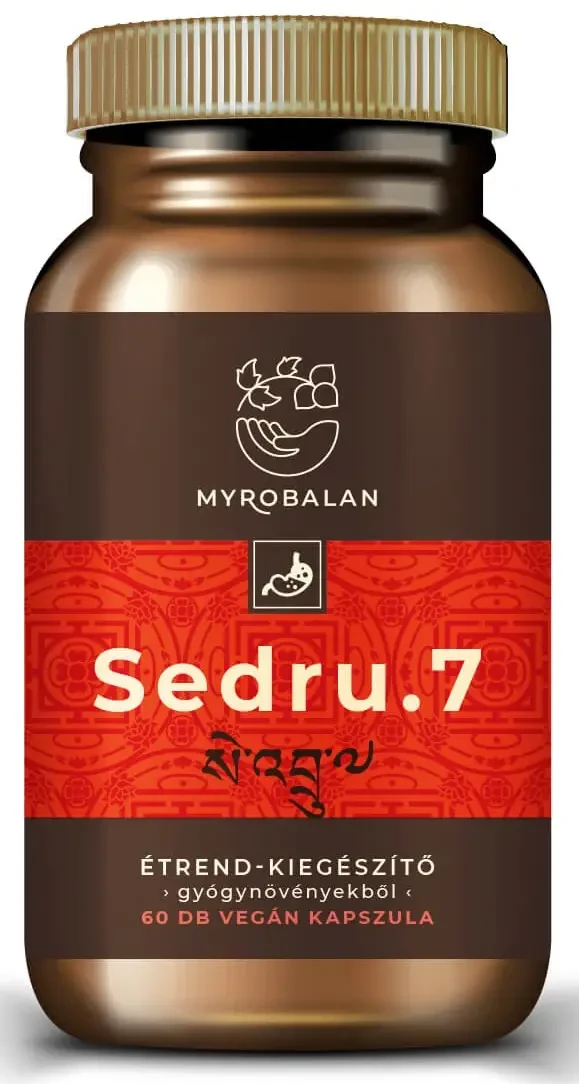 Myrobalan Sedru.7 emésztést serkentő gyógynövény-komplex 60db