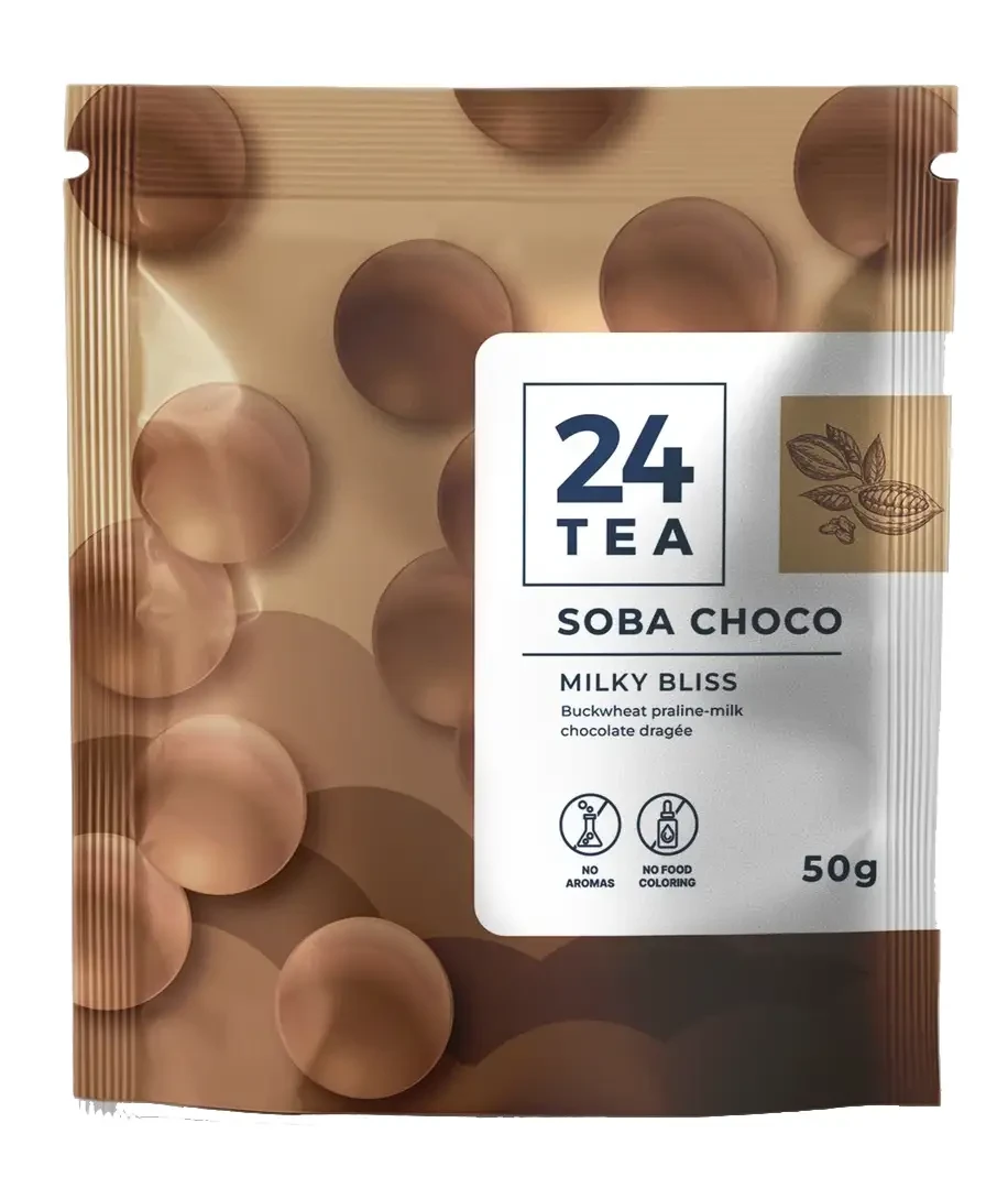 24 Tea Soba Choco Milky Bliss  50 g