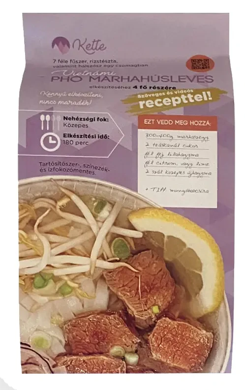 Kette Vietnami Pho marhahúsleves 227g