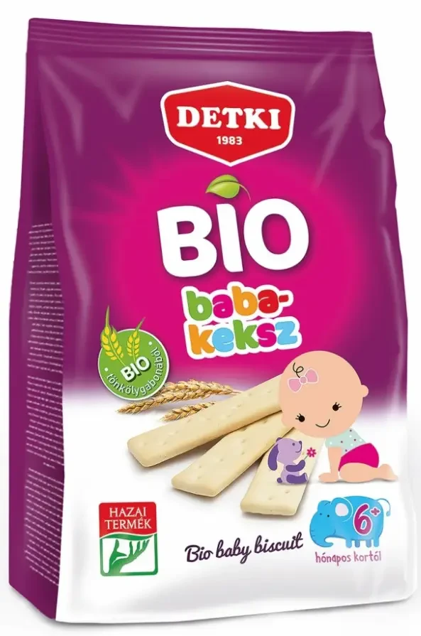 Detki Bio babakeksz 6 hónapos kortól 150 g