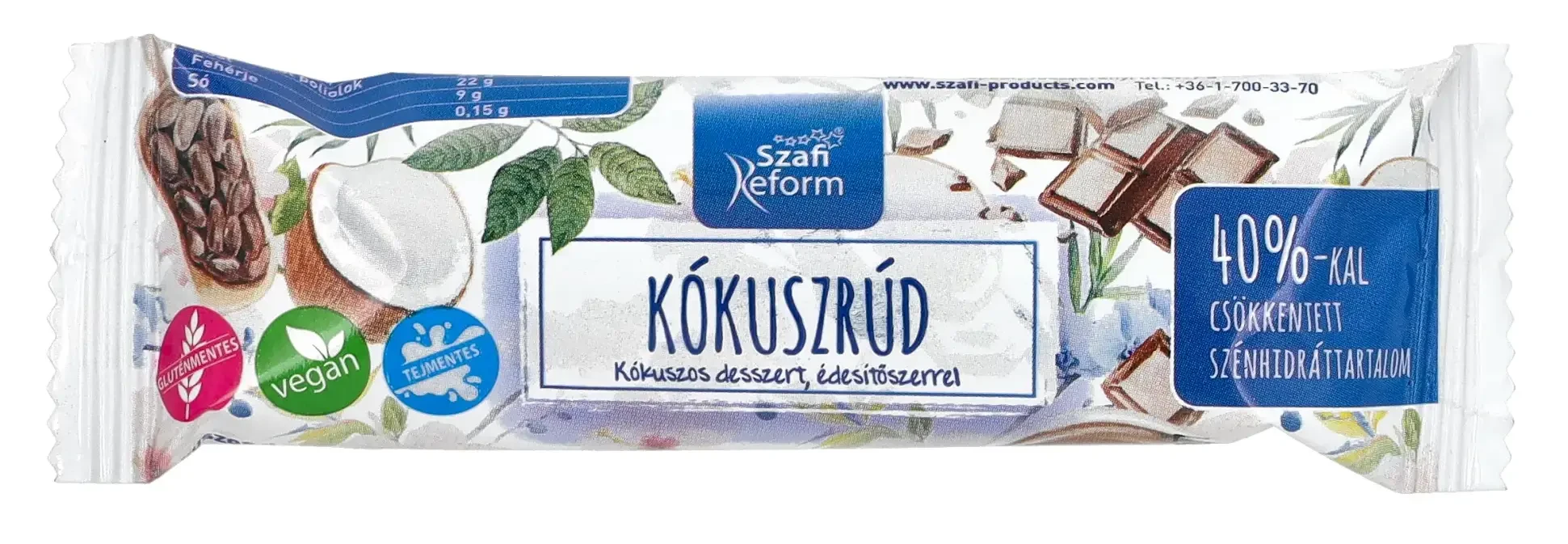 Szafi Reform Kókuszrúd 25g