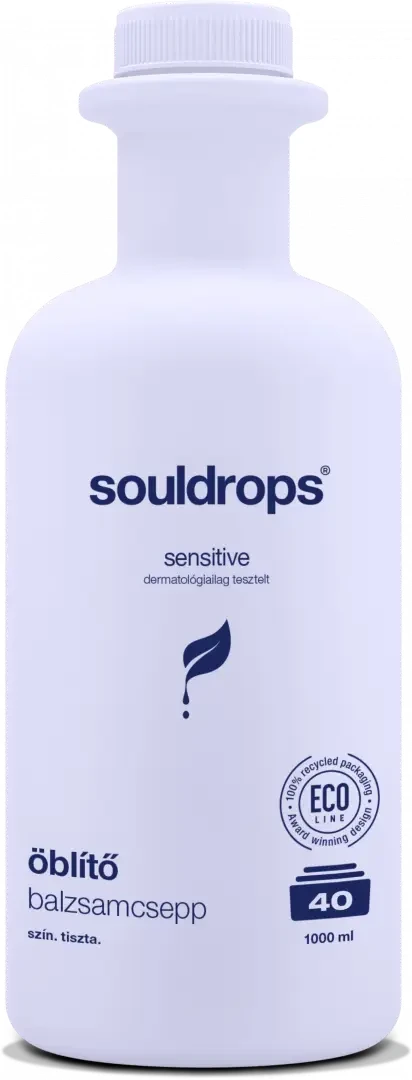 Souldrops Balzsamcsepp Öblítő Szenzitív 40 mosás 1000 ml