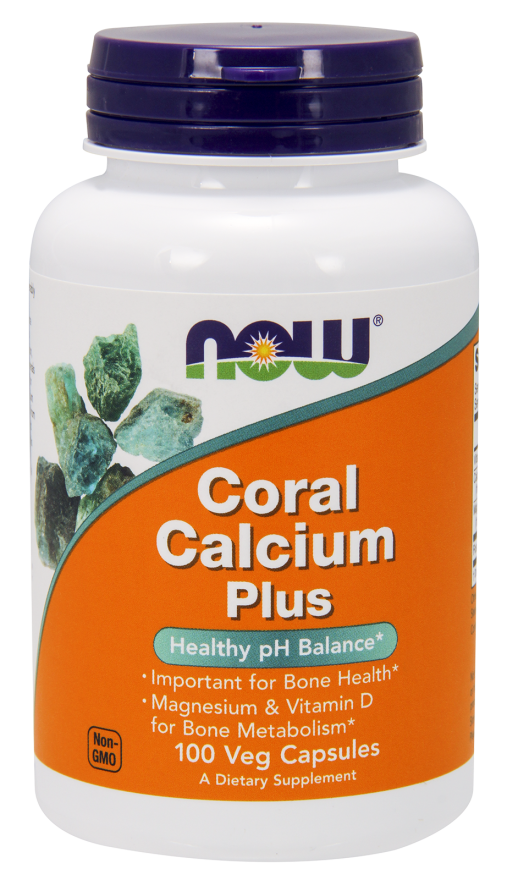 NOW Coral Calcium Plus 100db