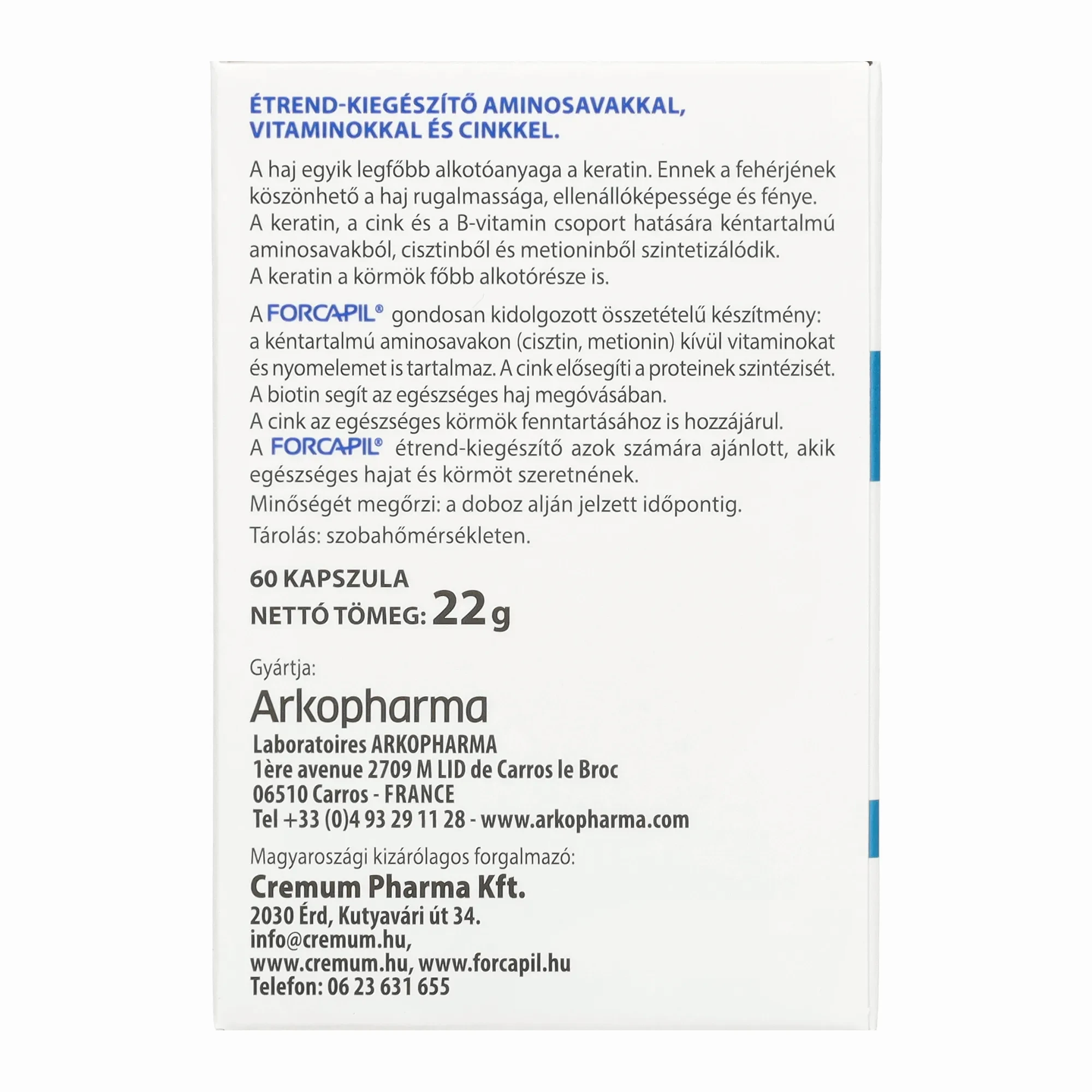 Forcapil kapszula 60db